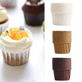 50 bucăți/pachet Brioșe Cupă Hârtie Ambalaje pentru cupcakes Cutii pentru copt Cupe DIY Instrumente pentru decorarea torturilor Materiale pentru copt de bucătărie