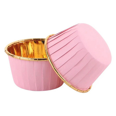 50 bucăți/pachet Brioșe Cupă Hârtie Ambalaje pentru cupcakes Cutii pentru copt Cupe DIY Instrumente pentru decorarea torturilor Materiale pentru copt de bucătărie