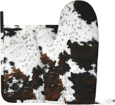 Seenekunsti ahjukindad ja potihoidjate komplektid, vastupidavad taaskasutatud täidisega silikoonist libisemiskindlad BBQ-kindad kööki