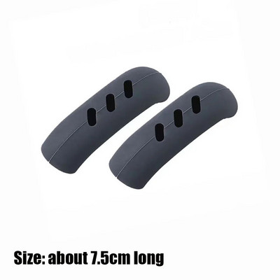 2vnt silikoninis puodo laikiklis nuo nuplikimo pirštinės neslystančios rankenos dangtelis mikrobangų krosnelės pirštinės karščiui atsparus segtukas virtuvės prietaisai