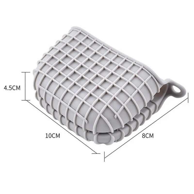 Silikoonist kuumakindlad libisemisvastased ahjukindad Köök Põletusvastane käeklambrialus Nõudekausi hoidik Küpsetuskindad