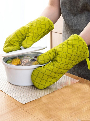 1 ΤΕΜ. Γάντια φούρνου σιλικόνης Αξεσουάρ Μπαρ κουζίνας για το σπίτι Αντιολισθητικά γάντια μικροκυμάτων για αρτοποιεία, ανθεκτικά σε υψηλές θερμοκρασίες