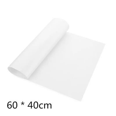 40 * 60 / 30 * 40 cm Foaie de căptușeală pentru cuptor rezistentă la temperaturi înalte Foaie de covoraș antiaderent Hârtie de copt reutilizabilă Instrumente pentru grătar de bucătărie
