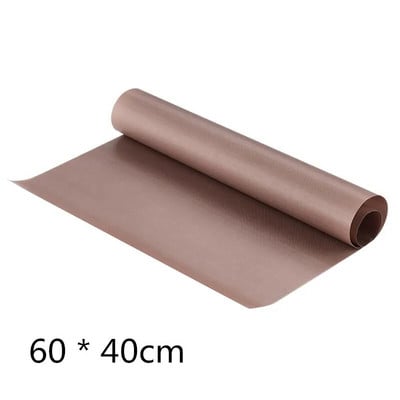 40 * 60 / 30 * 40 cm Foaie de căptușeală pentru cuptor rezistentă la temperaturi înalte Foaie de covoraș antiaderent Hârtie de copt reutilizabilă Instrumente pentru grătar de bucătărie