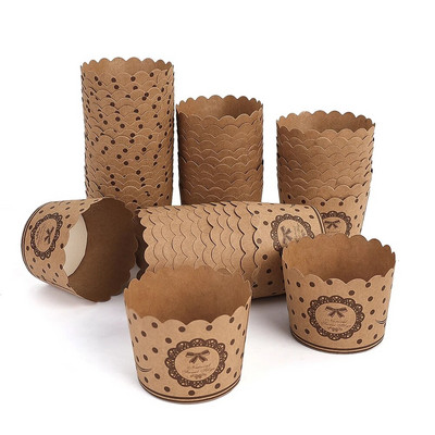 50 ks mini dezertné formičky na muffiny, papierové košíčky na muffiny, papierové košíčky na pečenie, sada foriem na narodeninovú a svadobnú tortu, párty potreby