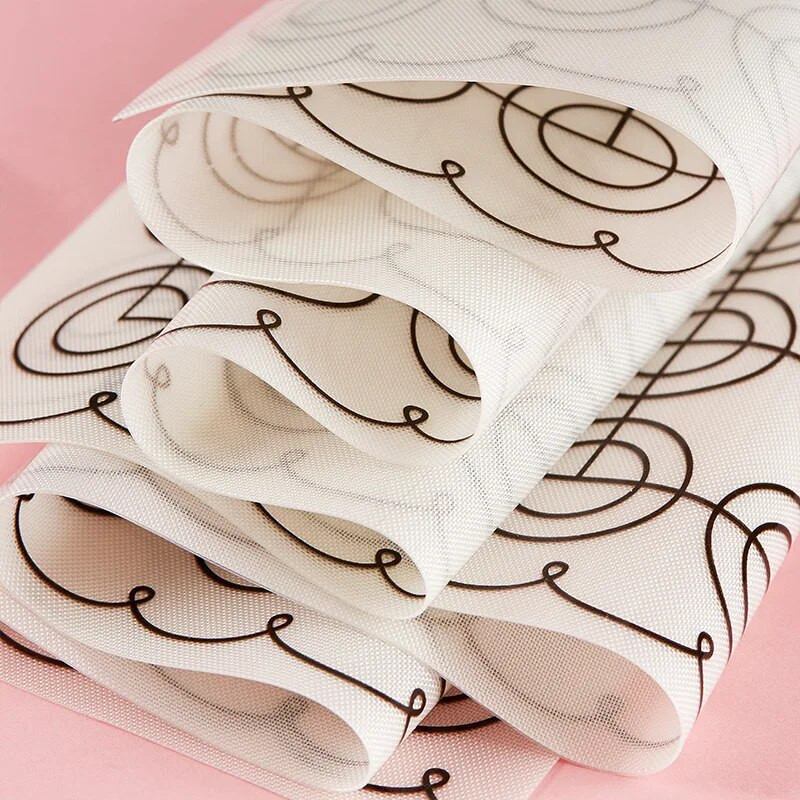 Silikoonist Macaron Macaron Kondiitritooted Küpsisahi Küpsetusvorm Suur 65 õõnsusega vormimatt Küpsetustööriistad ahjupannidele Tainas Fondant