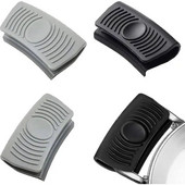 2 ks silikónová rukoväť na panvicu, držiak na rukoväť do kuchyne, kryt rukoväte horúceho hrnca, ochrana pred obarením prstov, ochrana pred vyprážaním z liatiny