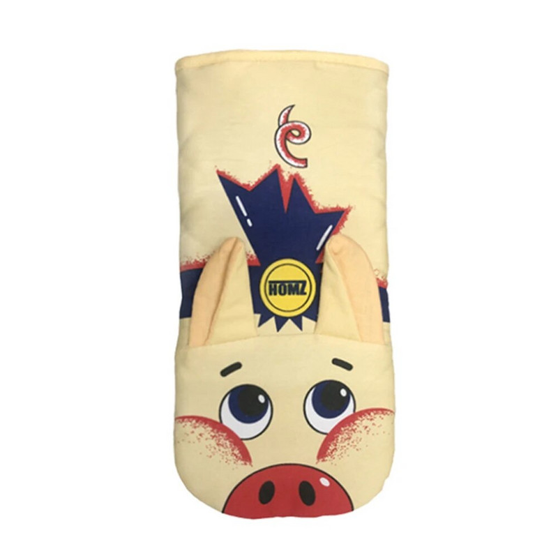 1tk Cute Pig Libisemisvastane Põletusvastane Köök Mikrolaineahi Kinnas Küpsetusahi Kinnas asend keevitusahi köögikindad gant köök