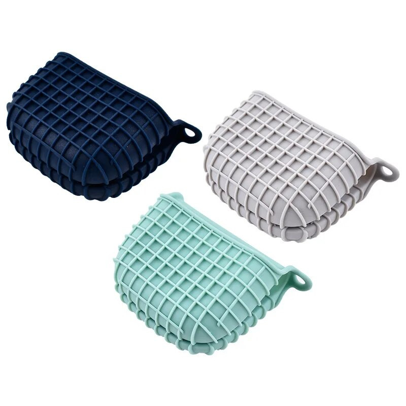 Virtuvės kepsninė 1vnt silikono karščiui atsparios pirštinės, segtukai, izoliacija, neslystantis puodas, kepimo orkaitės pirštinės, žarnos laikiklis