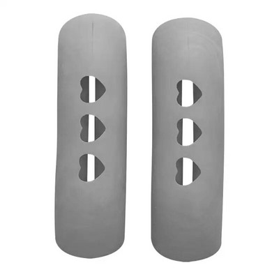 1 pora silikoninių rankenų, neslystančių, neslystančių silikoninių puodų rankenos dangtelio pirštinės, šilumos izoliacijos rankenos dangtelio virtuvės priedai