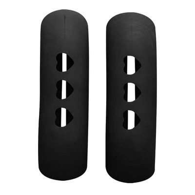 1 pora silikoninių rankenų, neslystančių, neslystančių silikoninių puodų rankenos dangtelio pirštinės, šilumos izoliacijos rankenos dangtelio virtuvės priedai