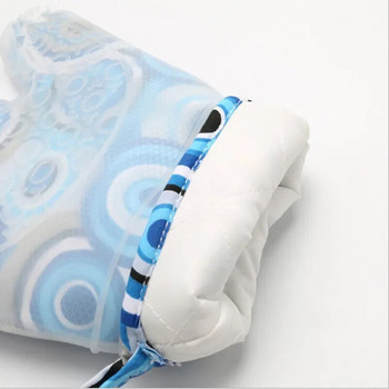 Силиконова ръкавица за фурна с дълга част Нехлъзгащи се качествени ръкавици за фурна Топлоустойчиви дизайнерски ръкавици за фурна 1 бр.