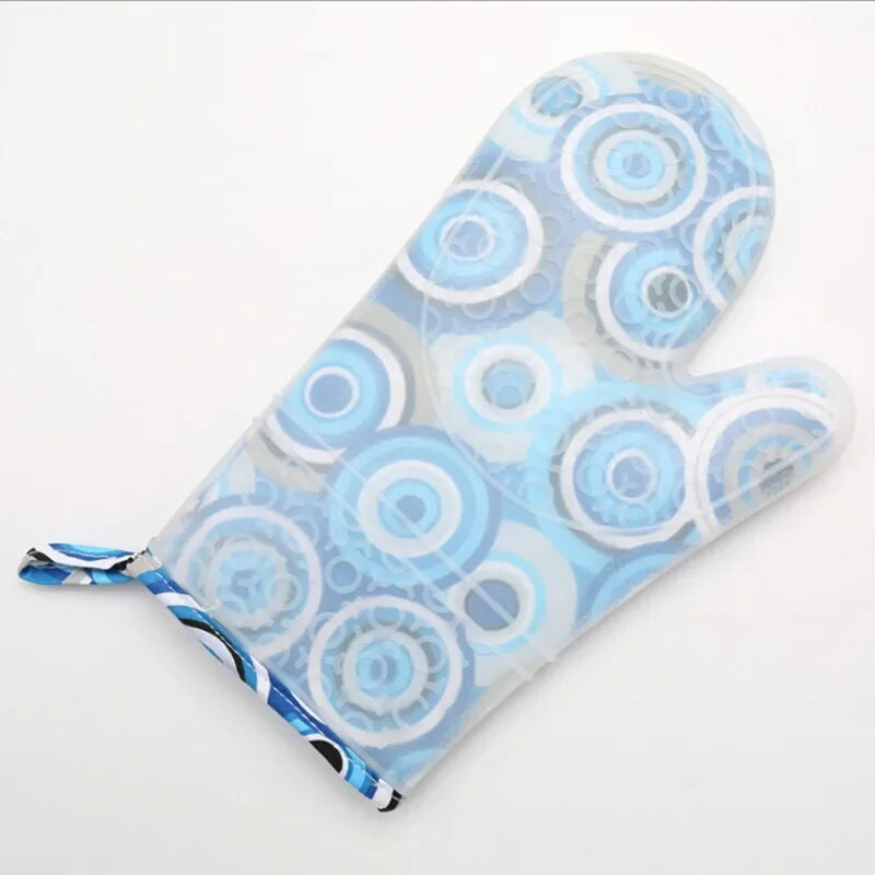 Silikónové rukavice do rúry s dlhým lemom, protišmykové, kvalitné rukavice do rúry, tepelne odolné, dizajnérske rukavice do rúry, 1 ks