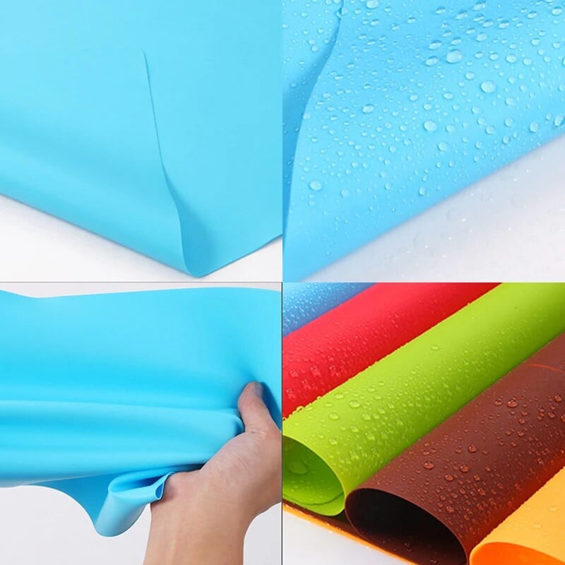 Silikoninis kepimo kilimėlis, nepridegantis keptuvės įklotas Kilimėlis, karščiui atsparus stalo apsaugas virtuvės konditerijos įklotas staliniam kepimo indams