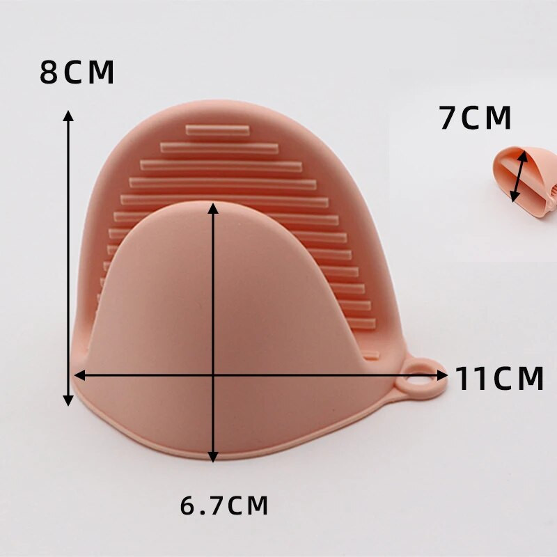 Silikoonist isolatsiooniga käeklamber kööginõude kindad Küpsetusahi mikrolaineahju nõude isolatsioonikindad