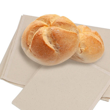 Пекарска пекарска кърпа за тестване Подложка за печене Тесто за пекарни Тави за втасване на хляб Багет Ленена кърпа Ферментирала ленена кърпа
