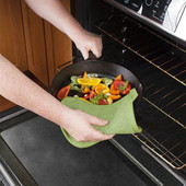 2 ks 3 v 1 držiaky na hrnce, froté slučky, bavlnené látky, rukavice, vrecko, vankúš, podložka, kuchynské náradie, kuchynské rukavice, držiak na hrnce