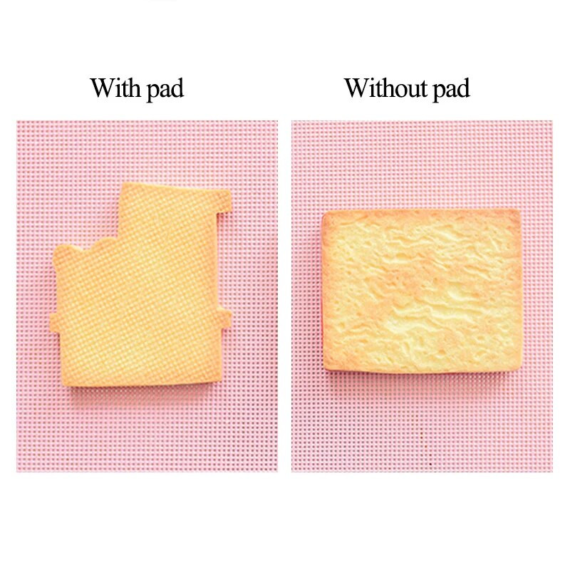 Δημιουργικό Ταπάκι ψησίματος σιλικόνης Μεγάλο μαξιλάρι ζαχαροπλαστικής για μπισκότα ανθεκτικό στη θερμότητα Φύλλο φούρνου Αξεσουάρ ζαχαροπλαστικής κουζίνας