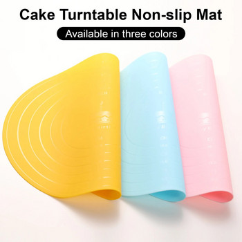 Грамофон за торта Pat Силиконова подложка за печене за торта Незалепващо, устойчиво на висока температура Инструмент за печене Кухненска джаджа