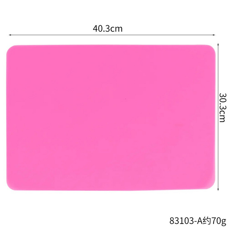 Χαλάκι σιλικόνης πολλαπλών χρήσεων Αδιάβροχο σουπλά Θερμομόνωση Ταψί ψησίματος Ταξινόμηση ζαχαροπλαστικής Αντικολλητικά επιτραπέζια χαλάκια που πλένονται