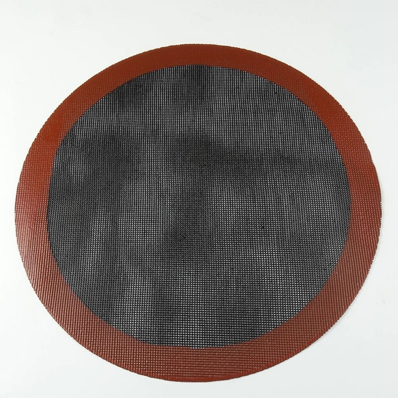 Posuda za pečenje Neljepljiva podloga za pecivo Kuhinjski kolačići Perforirani silikonski okrugli alati Podloga za pečenje kruha otporna na ulje za kolače