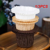 Καλούπι για κέικ Χάρτινα κύπελλα πάνω καπέλο Cupcake με μανσέτες για μάφιν Ρολό πιεσμένο διπλωμένο μαζί Αρκετά βολικά σκεύη κουζίνας