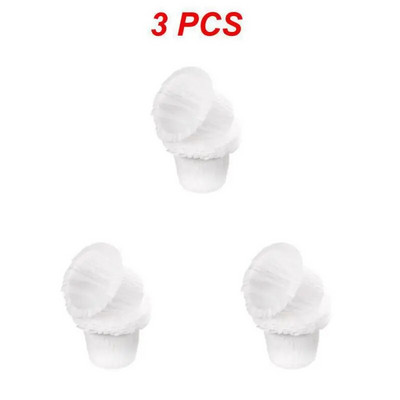 Καλούπι για κέικ Χάρτινα κύπελλα πάνω καπέλο Cupcake με μανσέτες για μάφιν Ρολό πιεσμένο διπλωμένο μαζί Αρκετά βολικά σκεύη κουζίνας