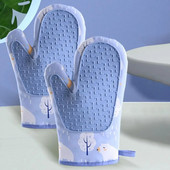 1vnt Premium silikoninė orkaitės pirštinė Silikoninė pirštinė virtuvės tiekimas šilumos apsauga minkšta neslystanti