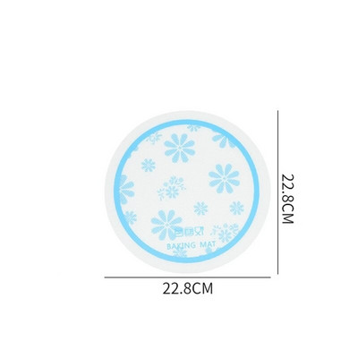 Hiina sinise lillega küpsetusplaadi matt Snap Silikoonist nuudlite valmistamise padjaga Sõtkumismatt köögisaia küpsiseleiva jaoks