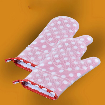 1 tk kuumakindlast silikoonist köögikindad ahjukindad paksemad silikoonist toiduvalmistamiskindad mikrolaineahju köögiprindiga kindad