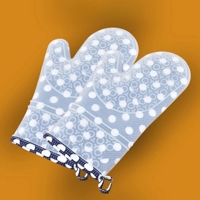 1 tk kuumakindlast silikoonist köögikindad ahjukindad paksemad silikoonist toiduvalmistamiskindad mikrolaineahju köögiprindiga kindad