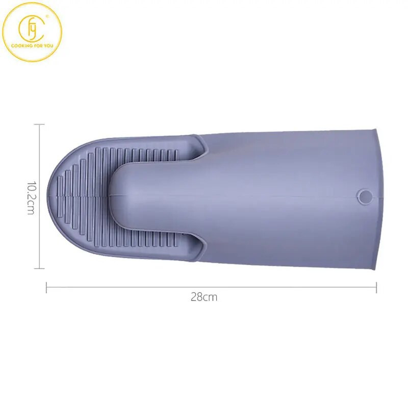 1 tk Paks kuumuskindel mikrolaineahjus kinnas BBQ ahi küpsetusnõu silikoonkindad köök toiduvalmistamiseks silikoonist labakinnas küpsetusnõud