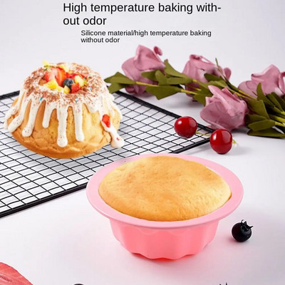 2 бр. Мини инструменти за сладкарски изделия „Направи си сам“ Форми за печене с мус Форми за торта Форма за торта Тава за печене Силиконови форми за торта