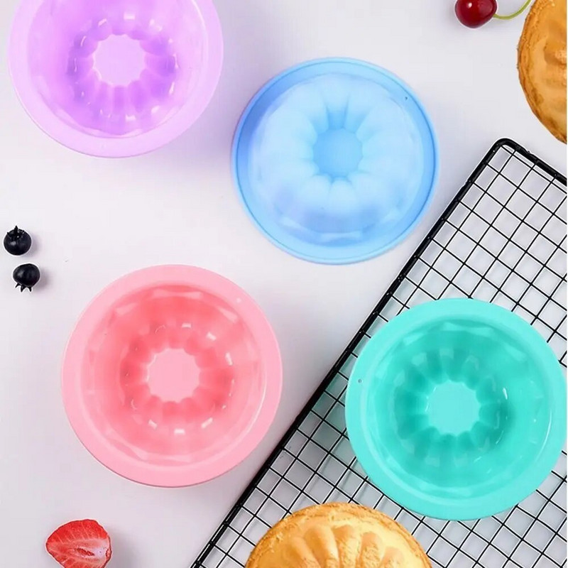 2tk Mini isetehtud kondiitritooted Küpsetusnõud Vaht Koogivormid Koogivormid Küpsetusplaat Silikoonist koogivormid