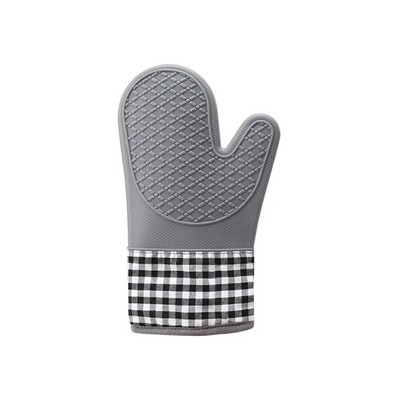 1 tk isoleeritud ahjukindad silikoon kuumakindlad kindad ahjukindad mikrolaineahi küpsetustööriistad koduköök, baar küpsetusnõud