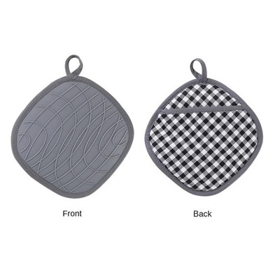 1 tk isoleeritud ahjukindad silikoon kuumakindlad kindad ahjukindad mikrolaineahi küpsetustööriistad koduköök, baar küpsetusnõud