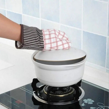 1 τεμ. μαγειρικής ψησίματος φούρνου ανθεκτικά στη θερμότητα γάντια καπιτονέ γάντια φιλικά προς το δέρμα Γάντια ψησίματος αντιολισθητικά δοχεία κουζίνας Γάντι φούρνου