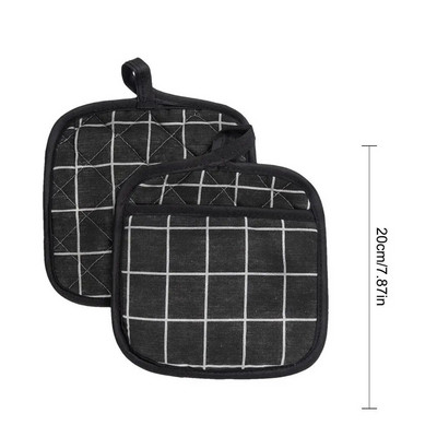 Köögipotialused padi ja pliidiahjukindad kuumakindel termiline kuumusevastane Võtke kuum pott keetmine küpsetuskindad isolatsioonipadi