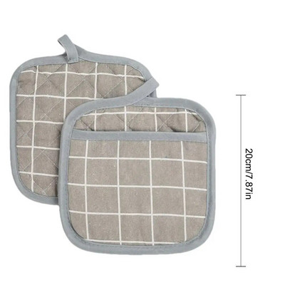 Köögipotialused padi ja pliidiahjukindad kuumakindel termiline kuumusevastane Võtke kuum pott keetmine küpsetuskindad isolatsioonipadi