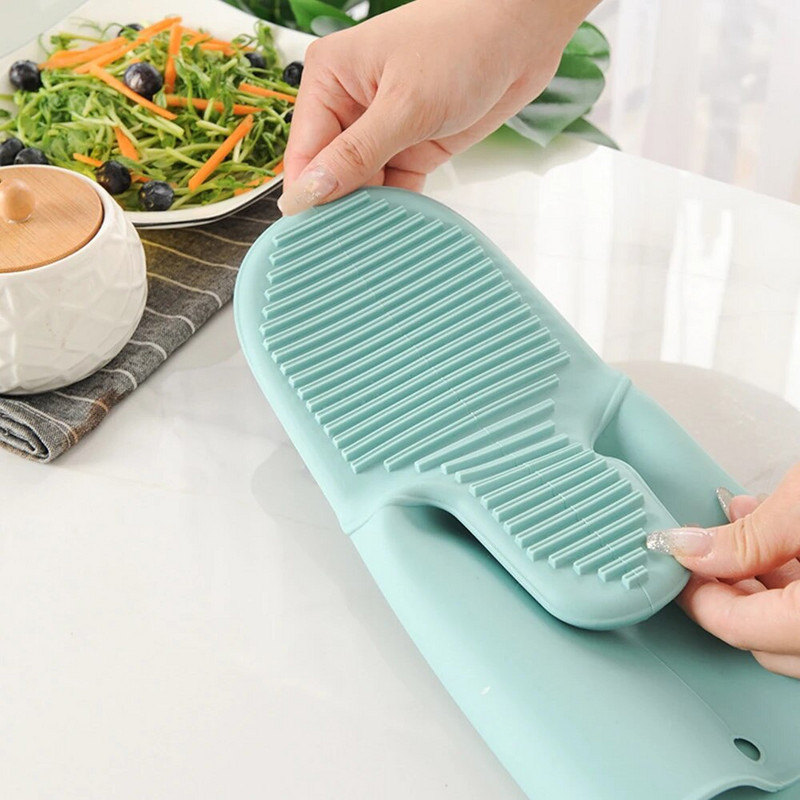 1 tk paksendatud silikoonist isolatsiooniga kuumakindlad küpsetuskindad mikrolaineahju kuumakindlad kindad