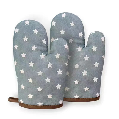 2tk Mikrolaineahju spetsiaalsed küpsetuskindad loominguline köök libisemiskindlad kõrge temperatuurikindlad paksendatud põletusvastased kindad