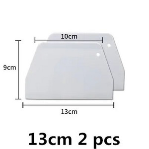 valge tahvel Plastikust kondiitritoodete lõikur Pizza Taignakaabits Kook Spaatlid Tööriistad Fondant Sugarcraft Trapetsikujuline Leivaküpsetaja Võinuga