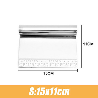 Nerezová oceľová škrabka na torty, vykrajovače na cesto, pečenie, torta, varenie, škrabka na cesto, fondán, špachtle, okraj, DIY pečenie, zdobenie, nástroje