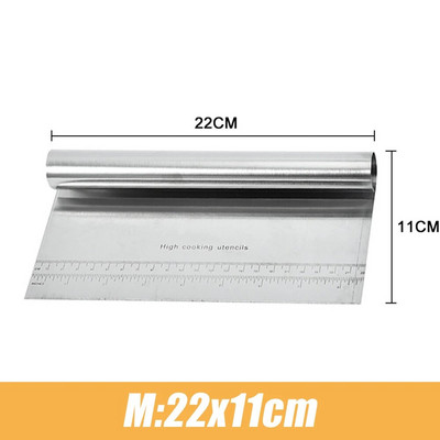 Nerezová oceľová škrabka na torty, vykrajovače na cesto, pečenie, torta, varenie, škrabka na cesto, fondán, špachtle, okraj, DIY pečenie, zdobenie, nástroje