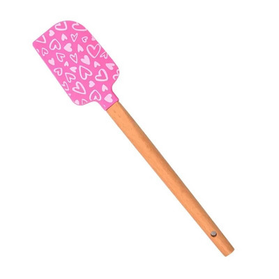 1 tk jõulude pikk spaatliga silikoonkreem kodukook jõulude küpsetustarvikute valmistamiseks kõrge temperatuuriga küpsetustööriist