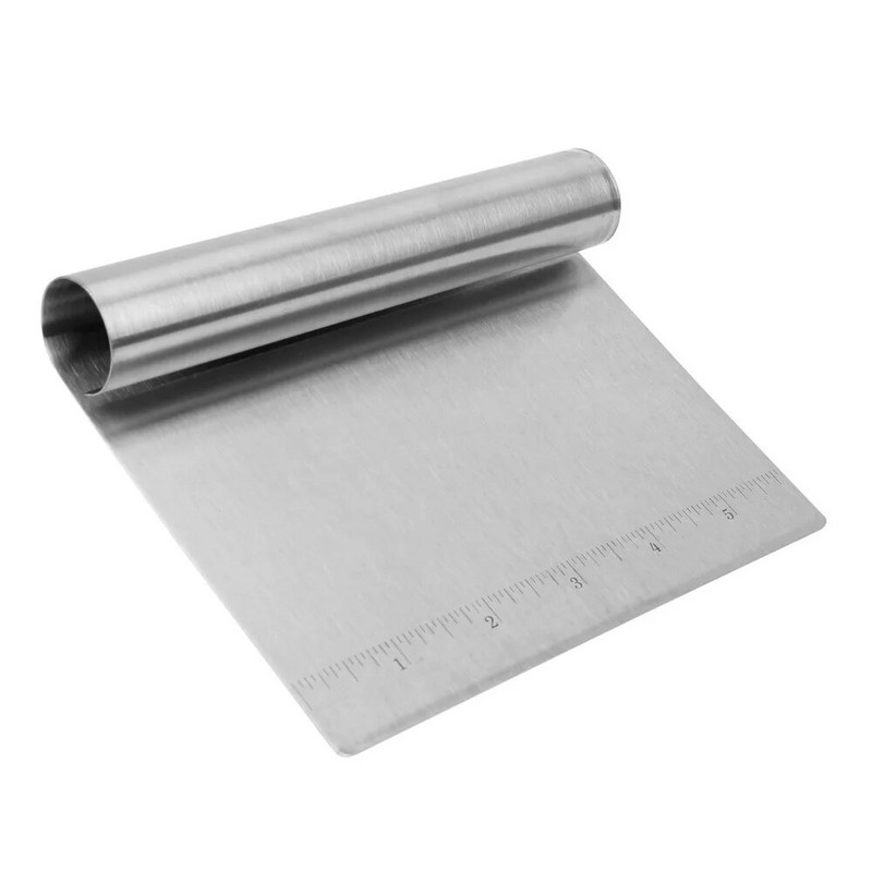 HILIFE tésztavágó pizza sütemény palacsinta tésztához Liszt spatula Lisztkaparó rozsdamentes acél konyhai kiegészítők