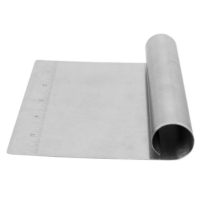 HILIFE tésztavágó pizza sütemény palacsinta tésztához Liszt spatula Lisztkaparó rozsdamentes acél konyhai kiegészítők