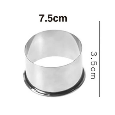 1 tk suured roostevabast terasest ümmargused pelmeenid ümbrisvormid, vormid, lõikurite valmistamise tööriistad, ümmargused küpsisetaigna ümbrised taigna lõikamiseks