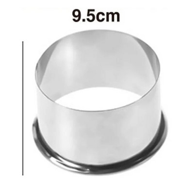 1 tk suured roostevabast terasest ümmargused pelmeenid ümbrisvormid, vormid, lõikurite valmistamise tööriistad, ümmargused küpsisetaigna ümbrised taigna lõikamiseks