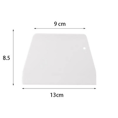 Fondant tešlos pjaustytuvas plastikinis tortų kremas mentele tešlos sviesto tešlos grandiklis Kepimas kepimui Pjovimo įrankiai Virtuvės prietaisai